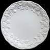 Majolica dessert plate off-white "George Sand"