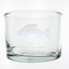 Short straight glass John Dory Fish