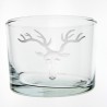 Short straight glass Deer