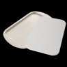 Silver-plated tray with cutting board "Velvet"