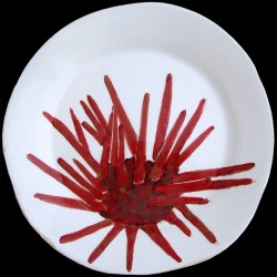 Oursin assiette de table D 26 cm