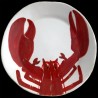 Majolica dinner plate breton lobster