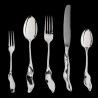 Silver table fork by Sebastian Menschhorn