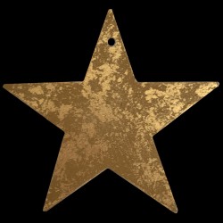 Grande étoile dorée