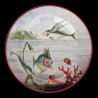Decorative tin plate "The Fantastic World" Flying fish