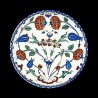 Decorative tin plate Ashmolean Roses and Tulips