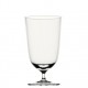 Water glass on low stem crystal collection n°4