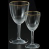 Crystal stemmed water glass ROYAL collection