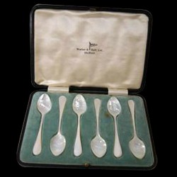 Pearly spoon - box set of 6 pieces