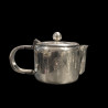 Small tea pot CGT Normandie art deco silver plated