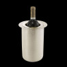 Silverplated Velvet Glacette - Wine Cooler