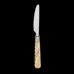 Couteau de table collection cordage ivoire