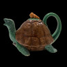 Tortoise Majolica Teapot by Minton