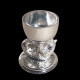 Bear Caviar Cup in silverplated