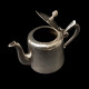 Silver plated 19th century hotel teapot