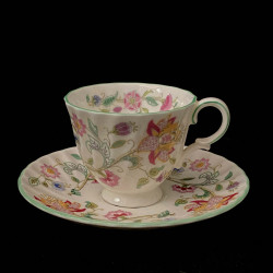 Tea cup and saucer Minton Haddon Hall
