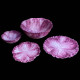 Majolica red cabbage deep plate
