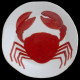 Crab diner plate D 28cm