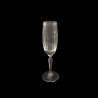 Figaro Ribbed Crystal Champagne flute