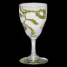 Glass for water "Mistletoe" Edmond Lachenal