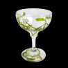 "Mistletoe" Champagne glass Edmond Lachenal