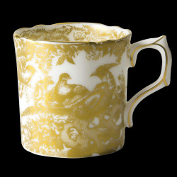 Royal Crown Derby Aves Gold Coffee cup