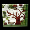 Set of 20 paper napkins Forest collection