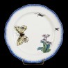 Bracquemond Papillon jaune & Sauterelle assiette D 25 cm