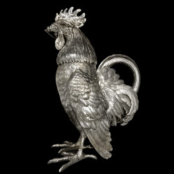 Sterling Silver Rooster Shaker
