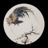 Rooster & Dragonfly plate D 25,5 cm
