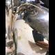Presse à canard sur socle métal argenté