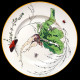 Assiette de table Légumes Creil & Montereau XIXe siècle