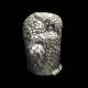 Owl Ice Bucket designed by Mauro Manetti, silver Plated