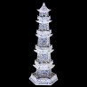 Porcelain pagoda Delft style